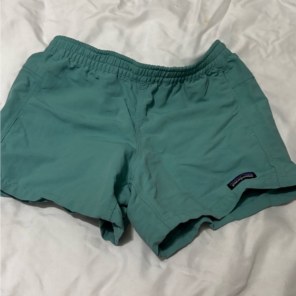Patagonia Girl’s Teal Athletic Shorts